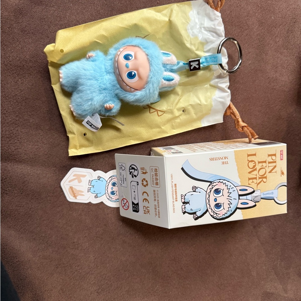 Labubu Pin for Love Toy